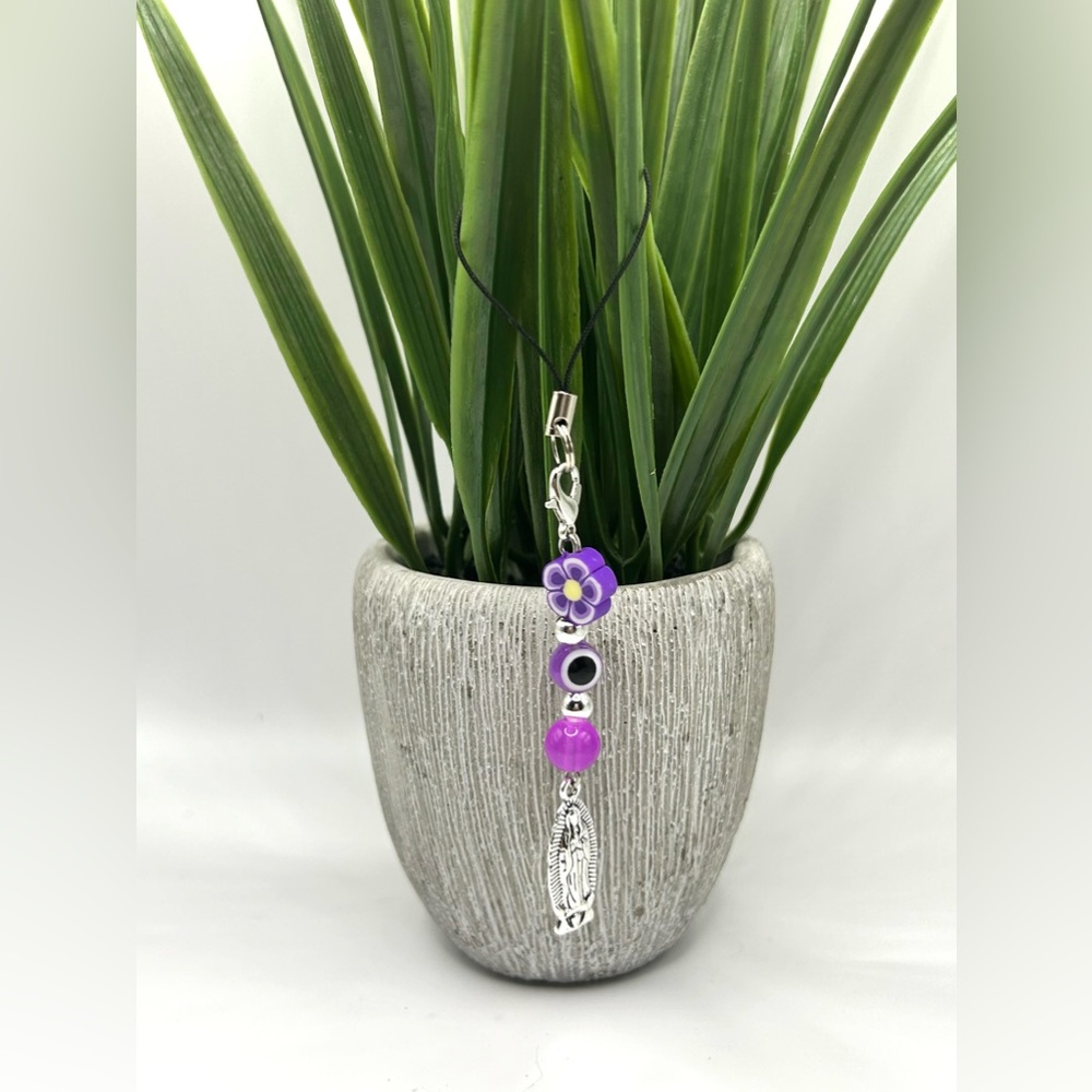 Virgen de Guadalupe Evil Eye Charm